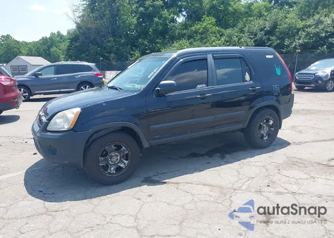 2002 Honda Cr-V Lx z USA, uszkodzony, nr VIN SHSRD78492U007358